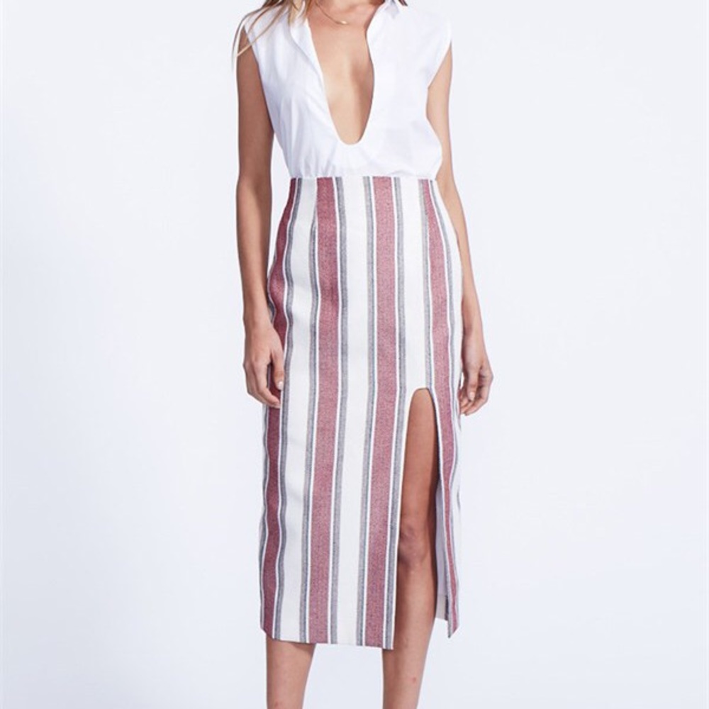 Maurie & Eve Eloise Midi Slit Skirt AU8
